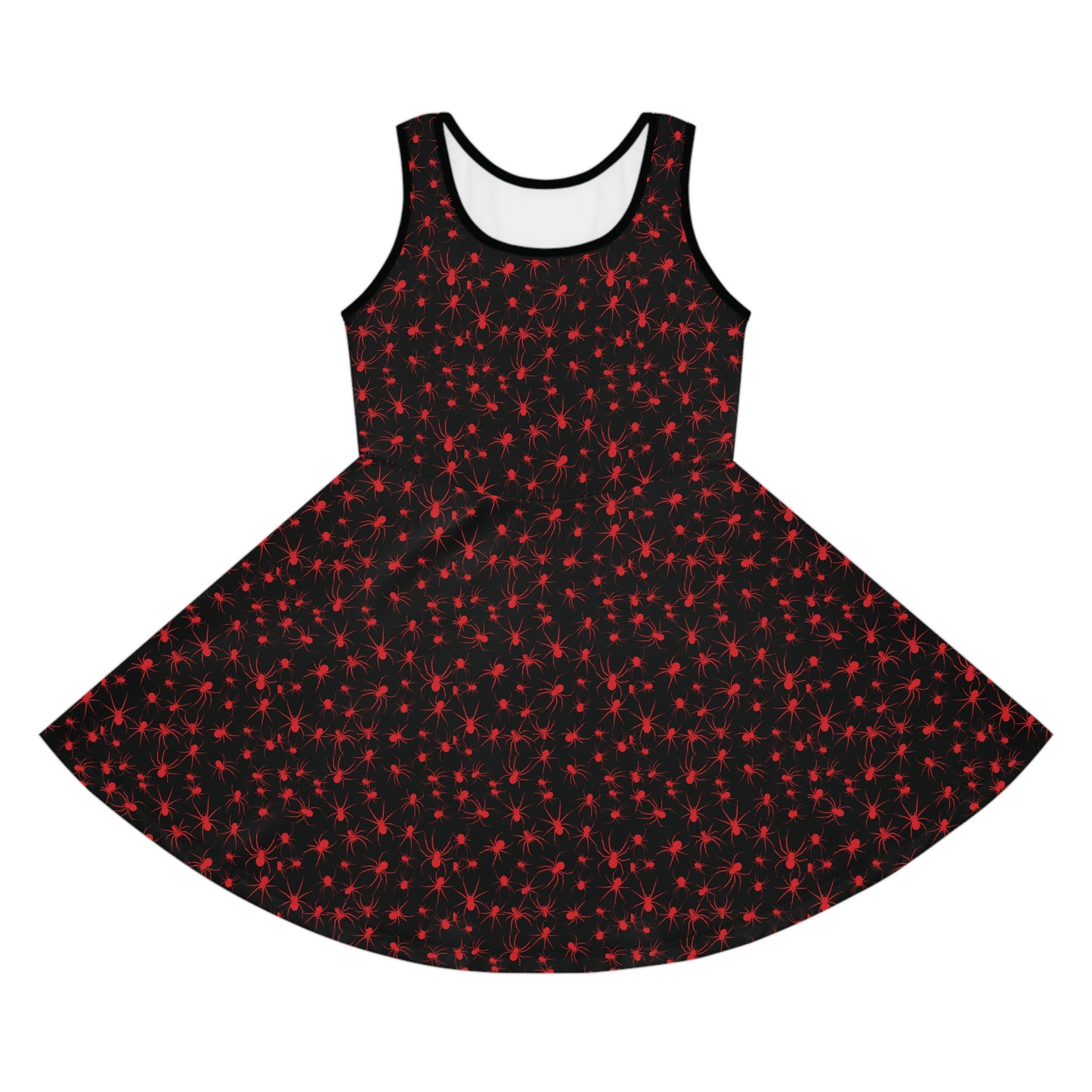 Nightmare of Spiders - Girls' Sleeveless Sundress