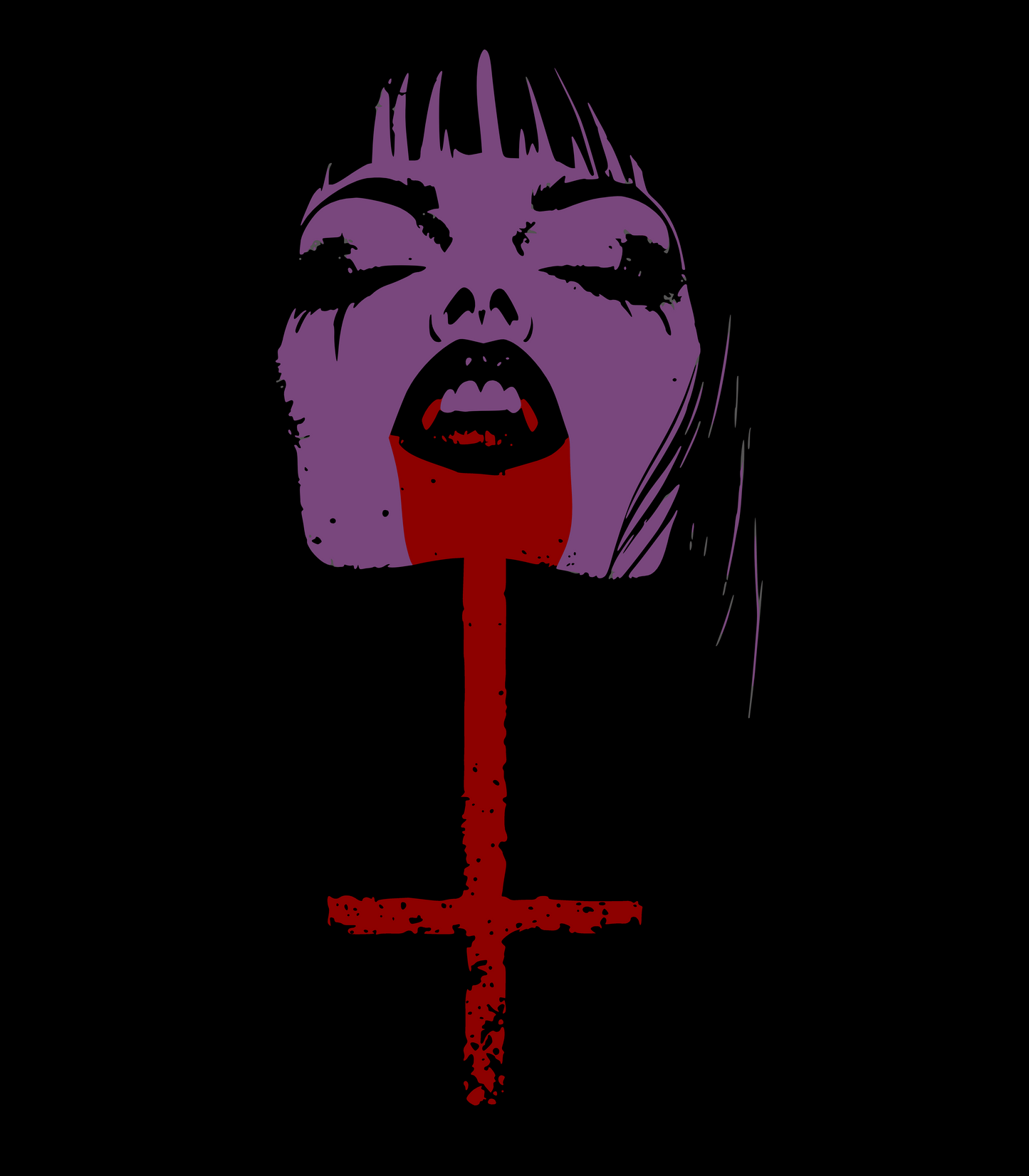 VAMPIRE CROSS - Women's Tee