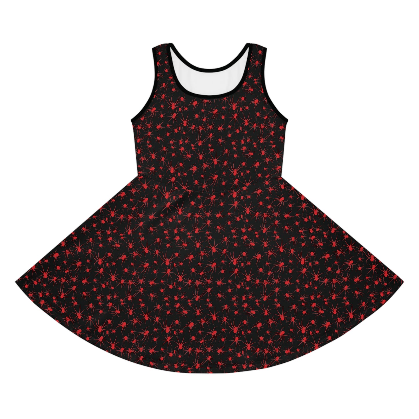 Nightmare of Spiders - Girls' Sleeveless Sundress