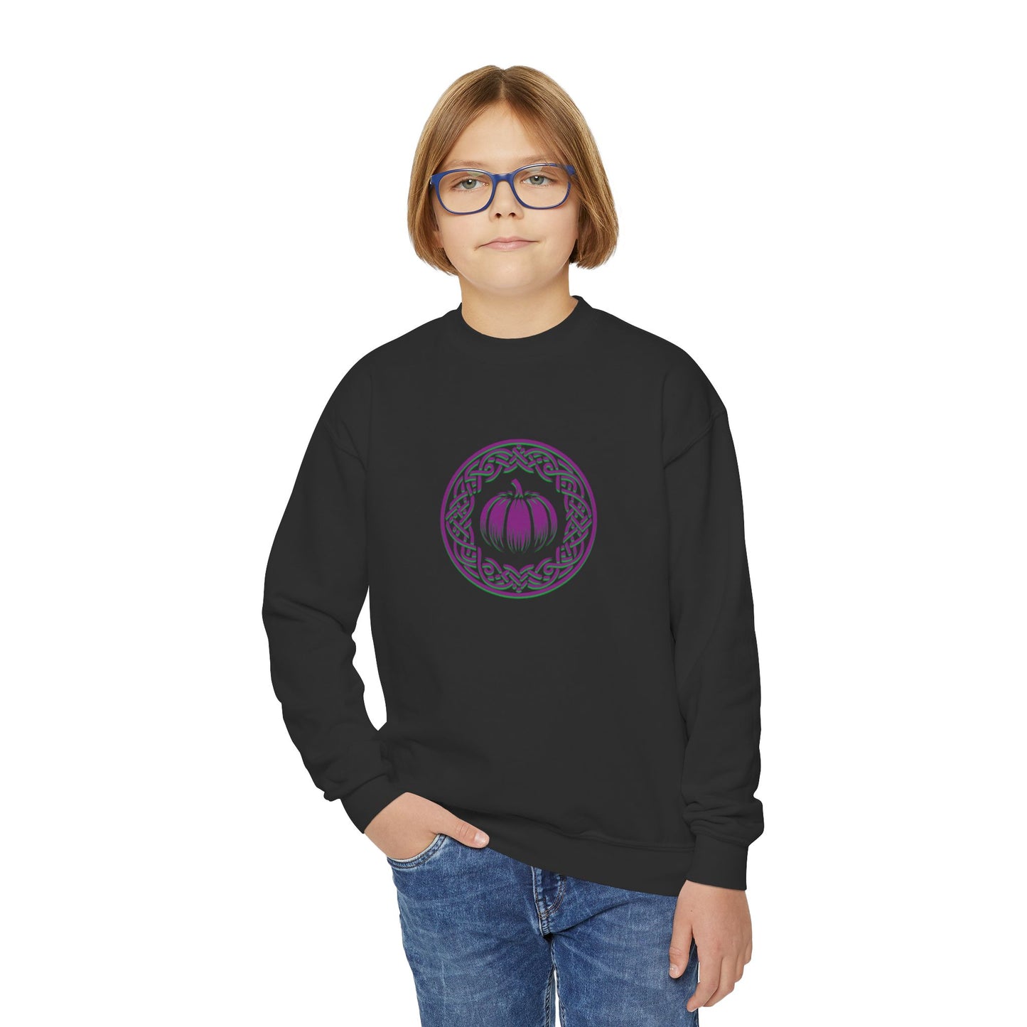 Youth Pumpkin Knot Sweatshirt
