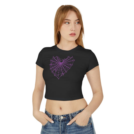 Web of Love - Women's Baby Tee