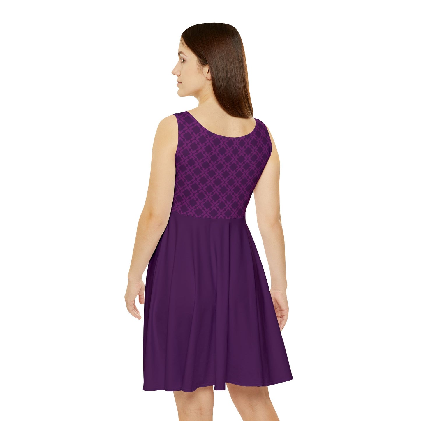 Batty Chic: Purple Skater Girl Dress