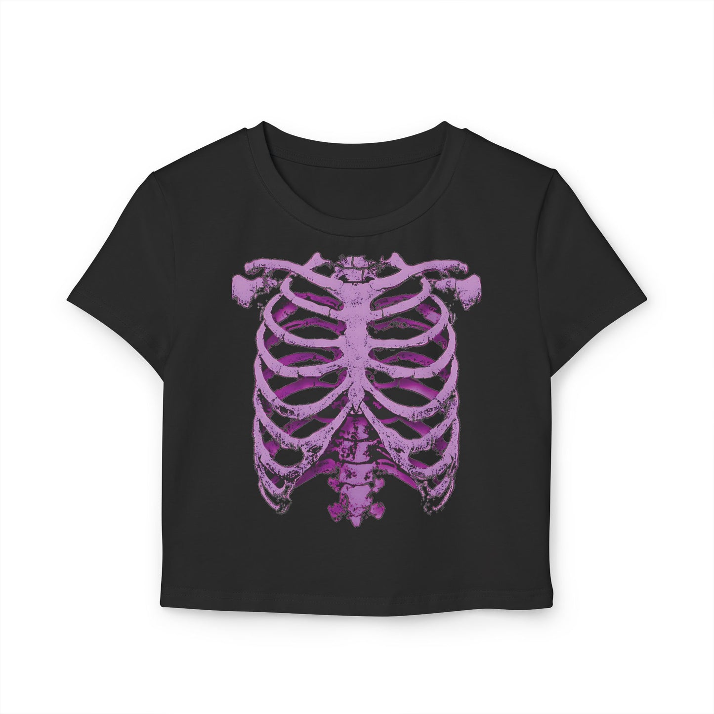 Purple Bones - Women's Baby Tee