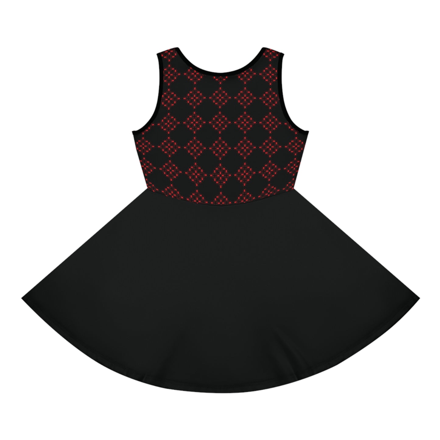 Diamonds of Spiders - Girls' Sleeveless Sundress