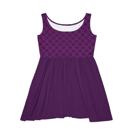 Batty Chic: Purple Skater Girl Dress