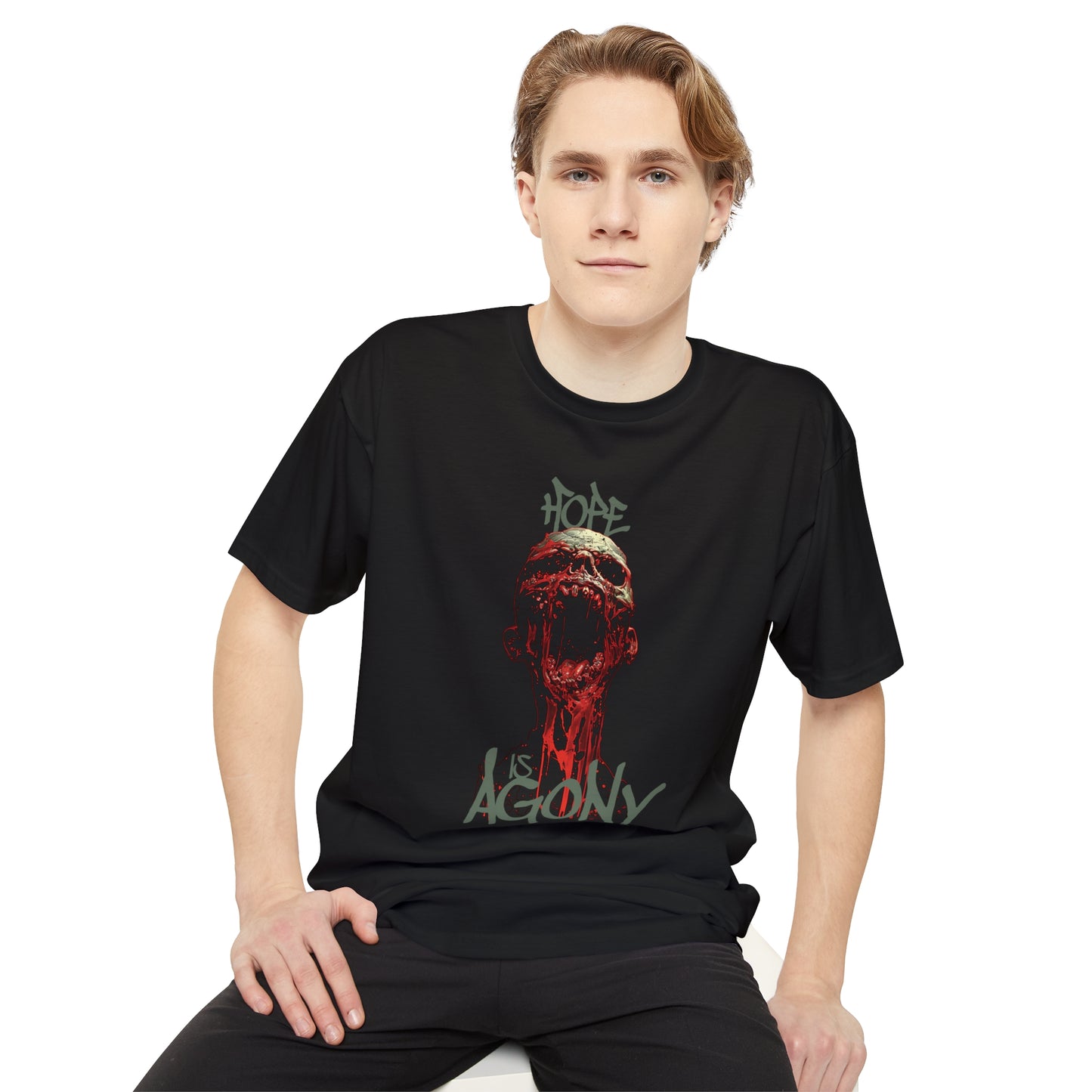 Hope is Agony - Long Body Urban Tee