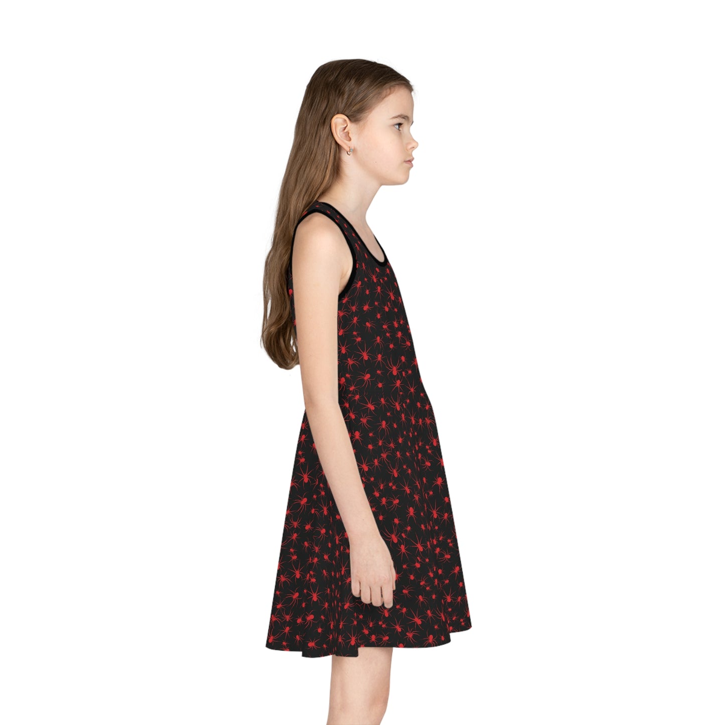 Nightmare of Spiders - Girls' Sleeveless Sundress